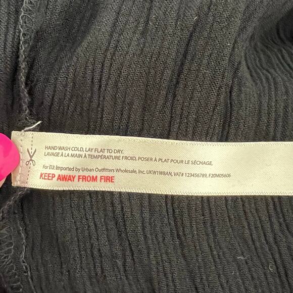 Free People Adella Corset Black Strapless Maxi Dress Boho Ruffle Size XS NWT - Picture 7 of 10